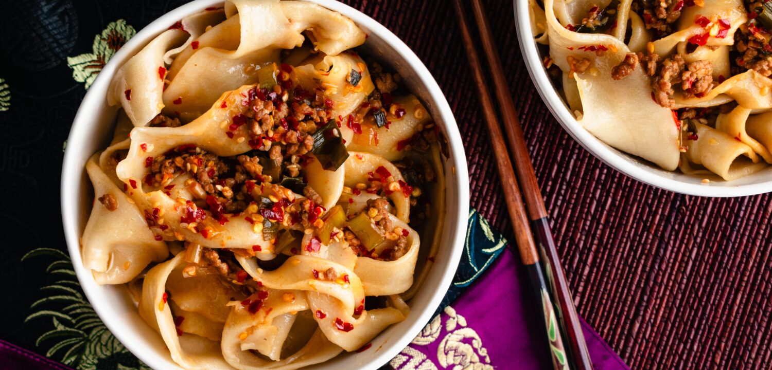 Almond butter noodles