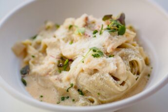 Carbonara recipe dairy free
