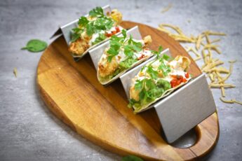 Tomatillo chicken Tacos